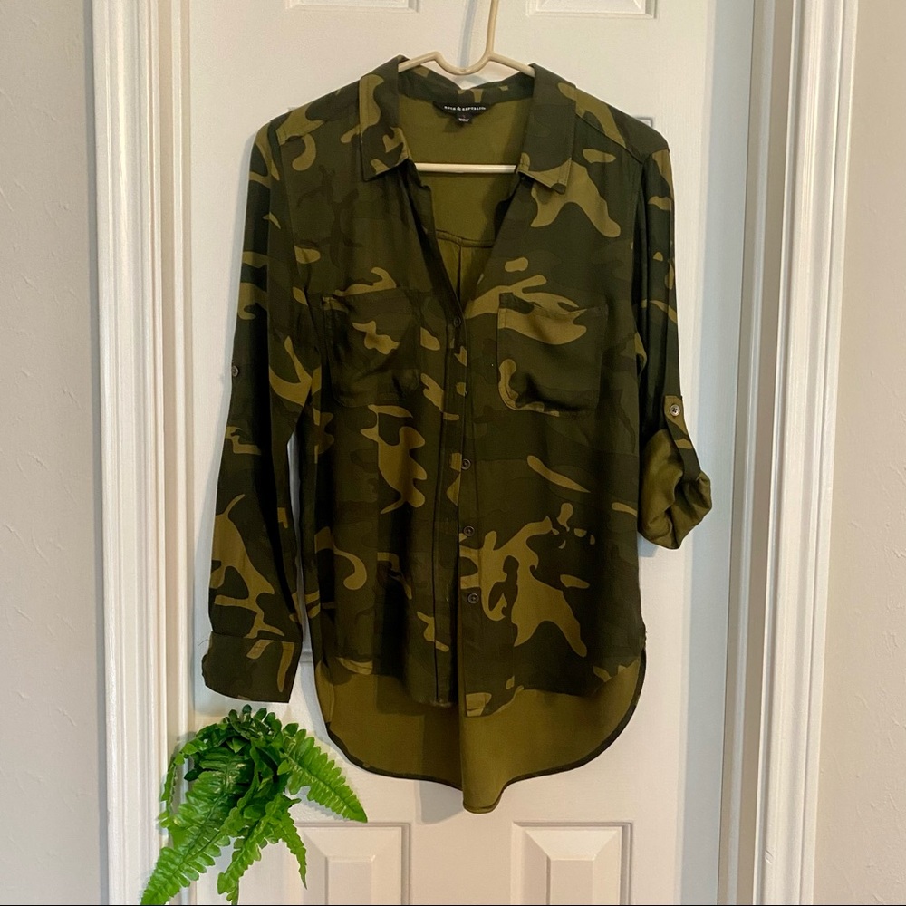 Rock & Republic Camo Top